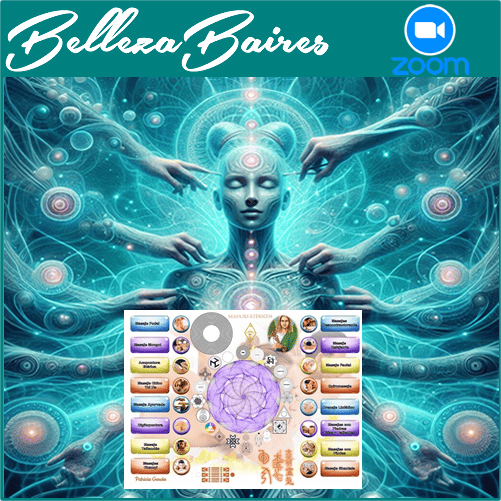 Curso por Zoom de Mesa Radionica de Masajes Etericos